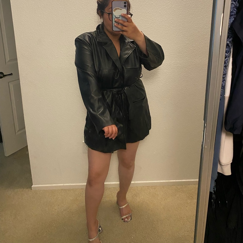 Two leather coats  each for 50 dollars